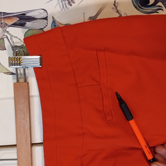 Ann Taylor Loft Petite Marissa Skinny Red Stretch Pants Women's Size 4p - Picture 7 of 7